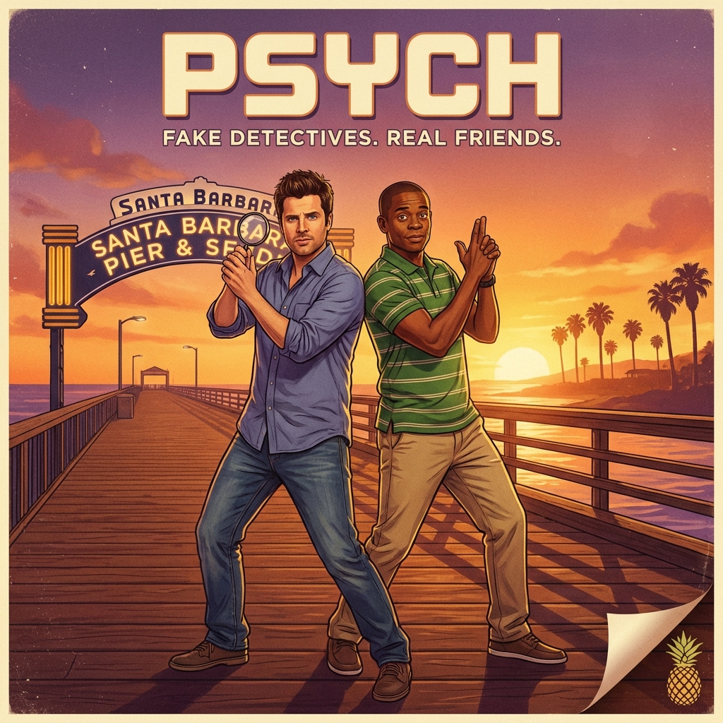 Psych Promo Poster