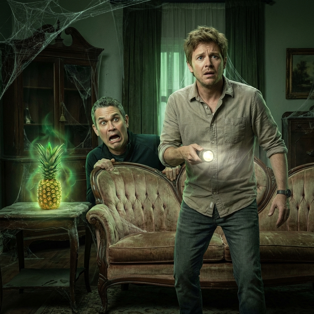 Taylor & Shawn in a Haunted House